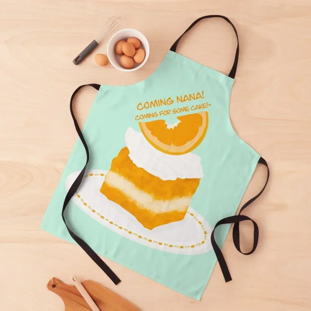 Coming Nana! Apron Sexy with personal logo Things For Kitchen kitchen item Apron