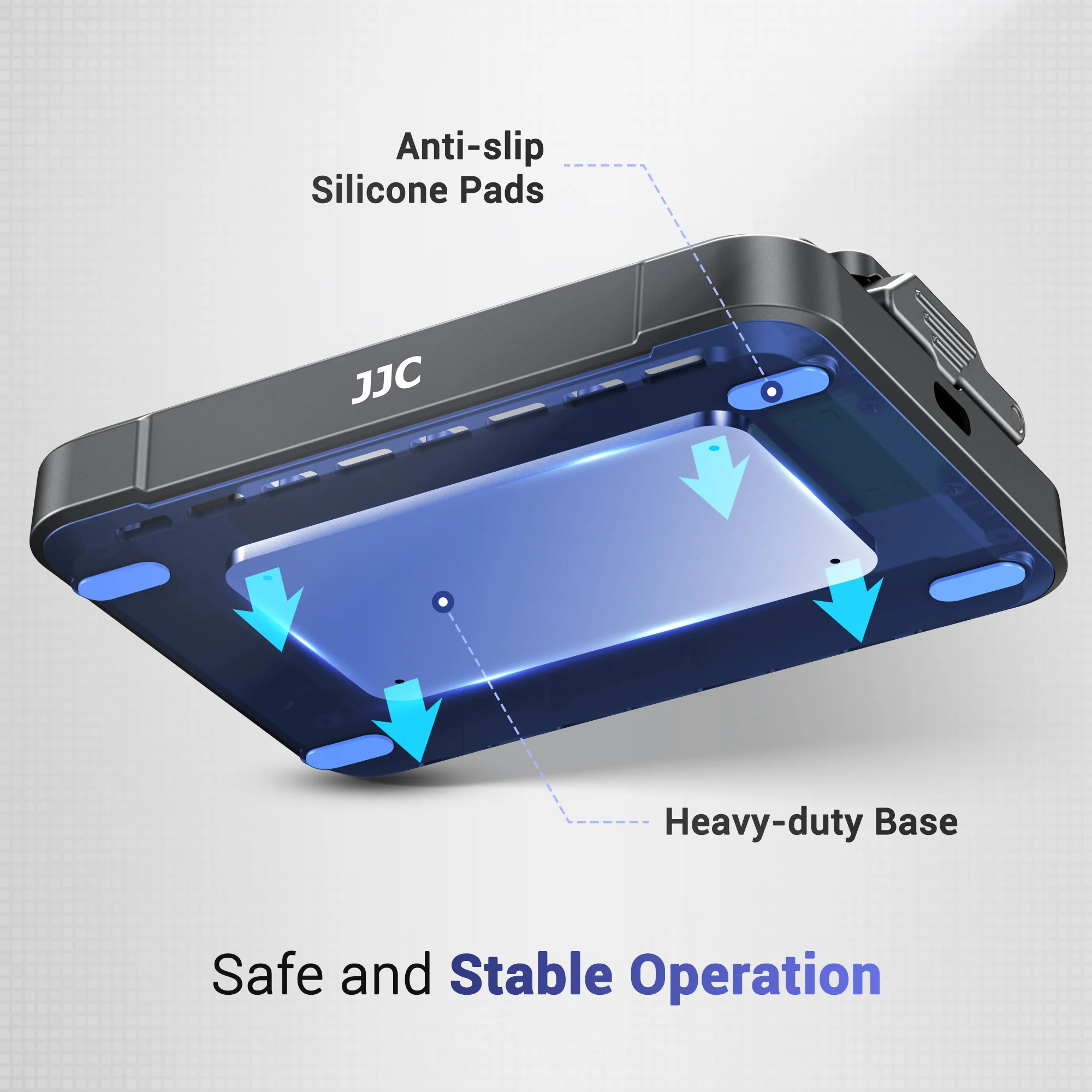 JJC Aluminium Slide Film Cutter For 35 mm and 120 Format Film Strips Anti-Slip Film Head Cutter and Replacement Cutter Blade Kit