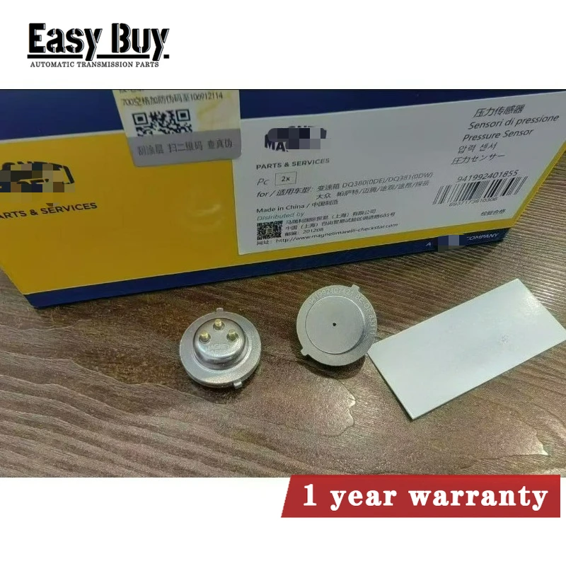 

Marelli Original new 0DE DQ500 DQ380 DQ381 Transmission New Pressure Sensor For Audi Q3 Fits For VW Trannsporter Scirocco