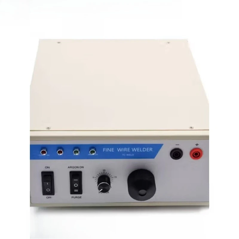Spot welding machine, small size can be protected by argon gas, suitable for various thermocouple wires