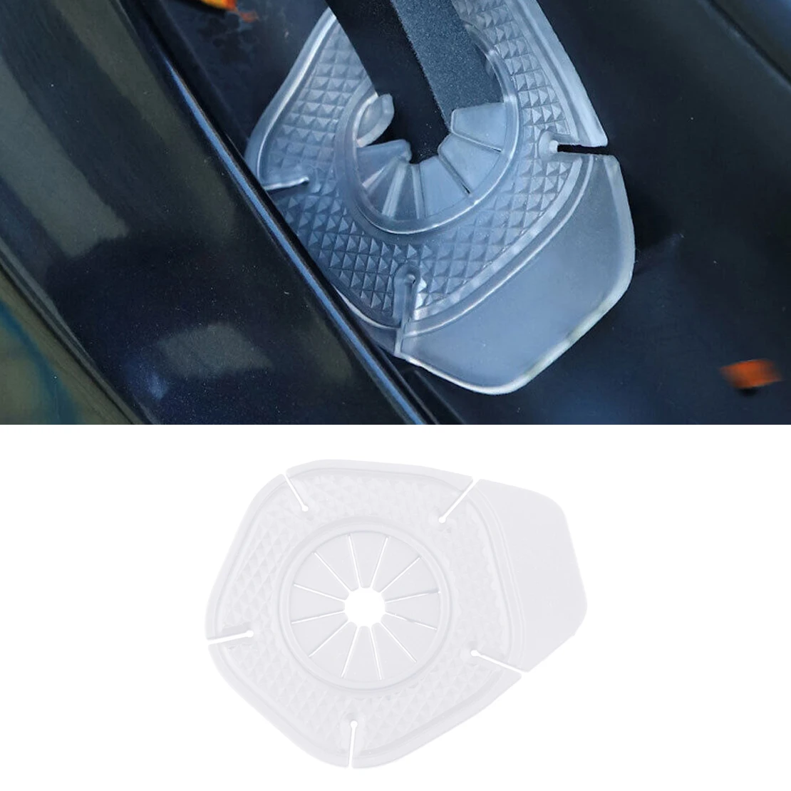 Car Windshield Wiper Arm Bottom Hole Protector Cover Dustproof Pad