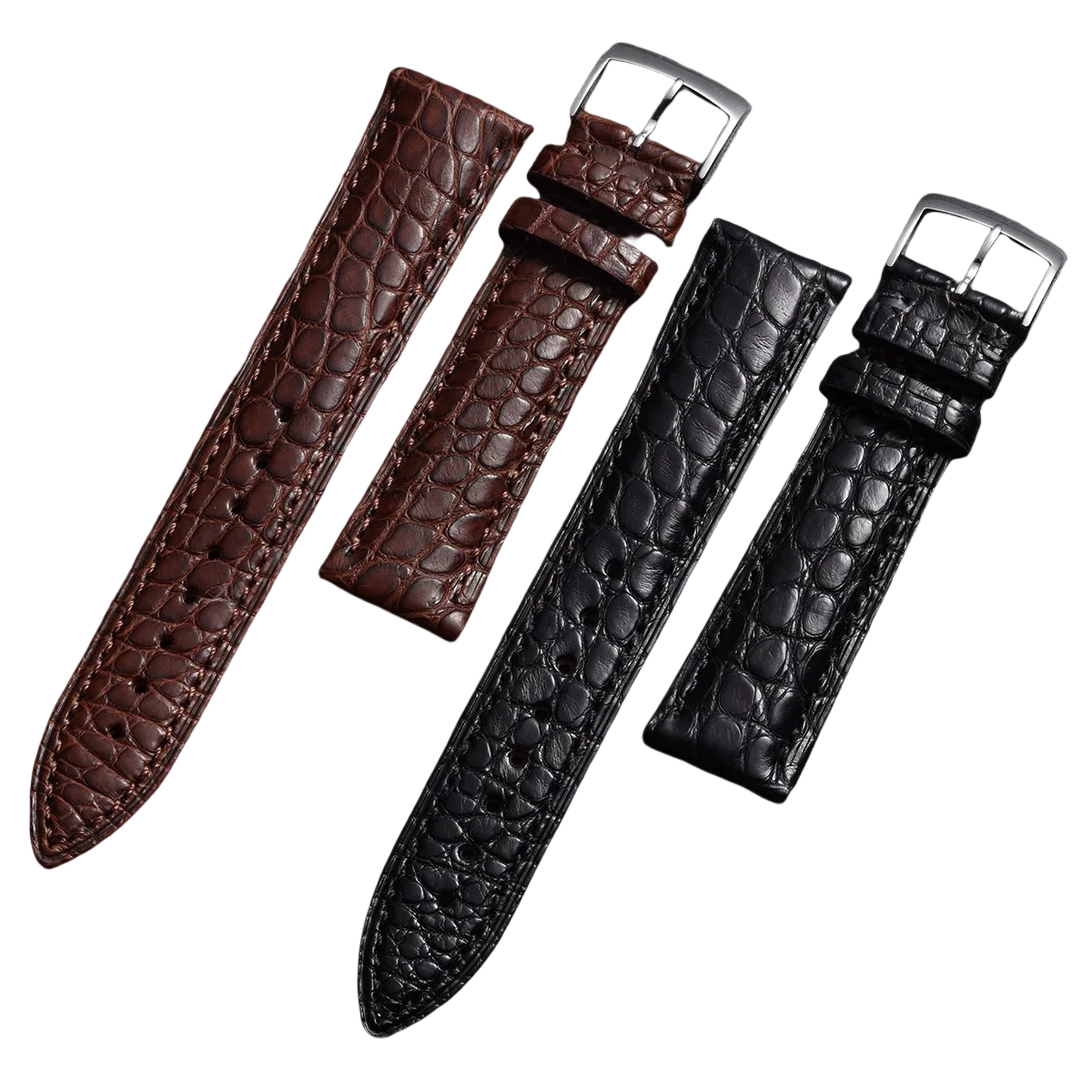 

ДЛЯ ВСЕХ KINDS OF FAMOUS WATCHES, КОЖАНЫЙ КРУГЛЫЙ ГРУЗОВЫЙ РЕМЕНЬ ДЛЯ ГОДИННИКА АМЕРИКАНСКОГО АЛЛИГАТОРА