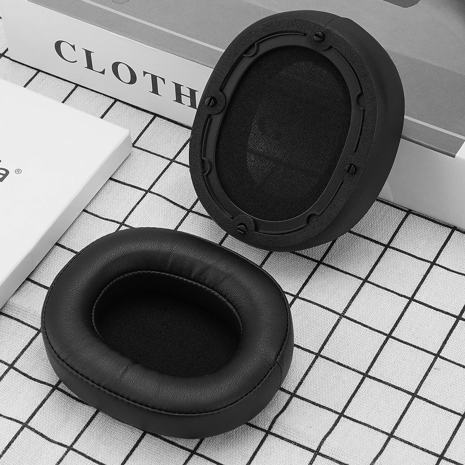 Geekria-Almofadas de substituição QuickFit para COWIN, Fones de ouvido, Almofadas de ouvido, SE7, SE7 PRO