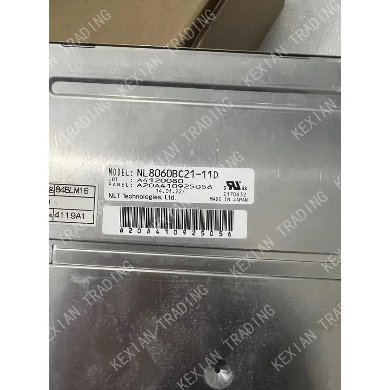 Original industrial display LCD screen NL8060BC21-11D