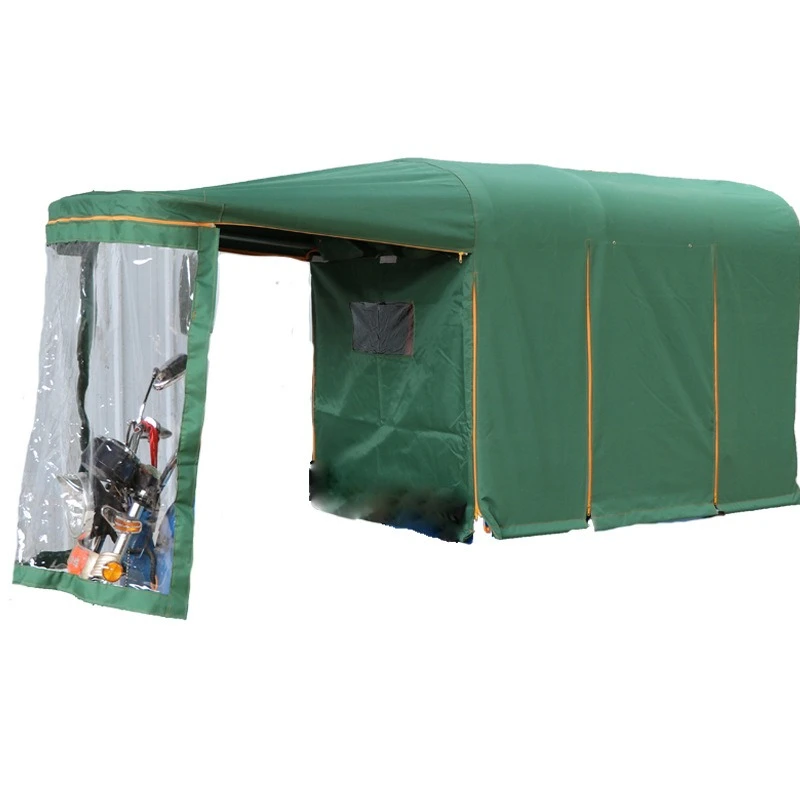 

Electric tricycle carport tarpaulin Fully enclosed windproof waterproof sunscreen Thickened shed cloth Electric car canopy