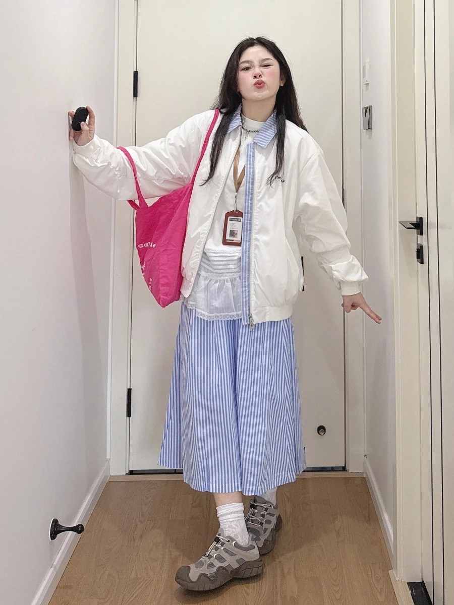 

Baseball Jackets Kpop Womens Autumn Soft-Shell Hooded Boyfriend Turtleneck Waterproof Streetwear Dryfit Fleeced Cuffed Flocking