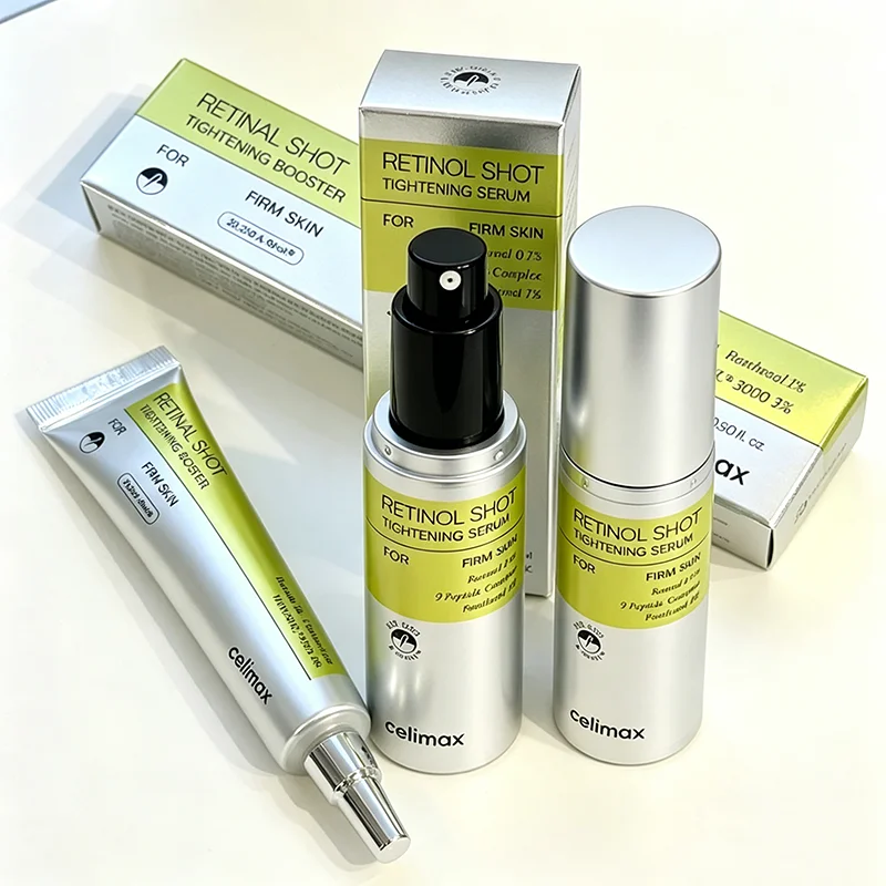 Original Celimax The Vita A Retinal Shot Tightening Booster Firm Skin Eye Cream 15ml Face Serum 30ml Set Beauty SkinCare Product