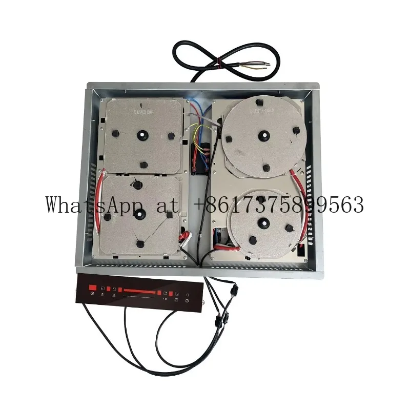 Invisible Built In Induction Cooker Under Marble Countertop Hidden 4 Burner Cooker Separation Control