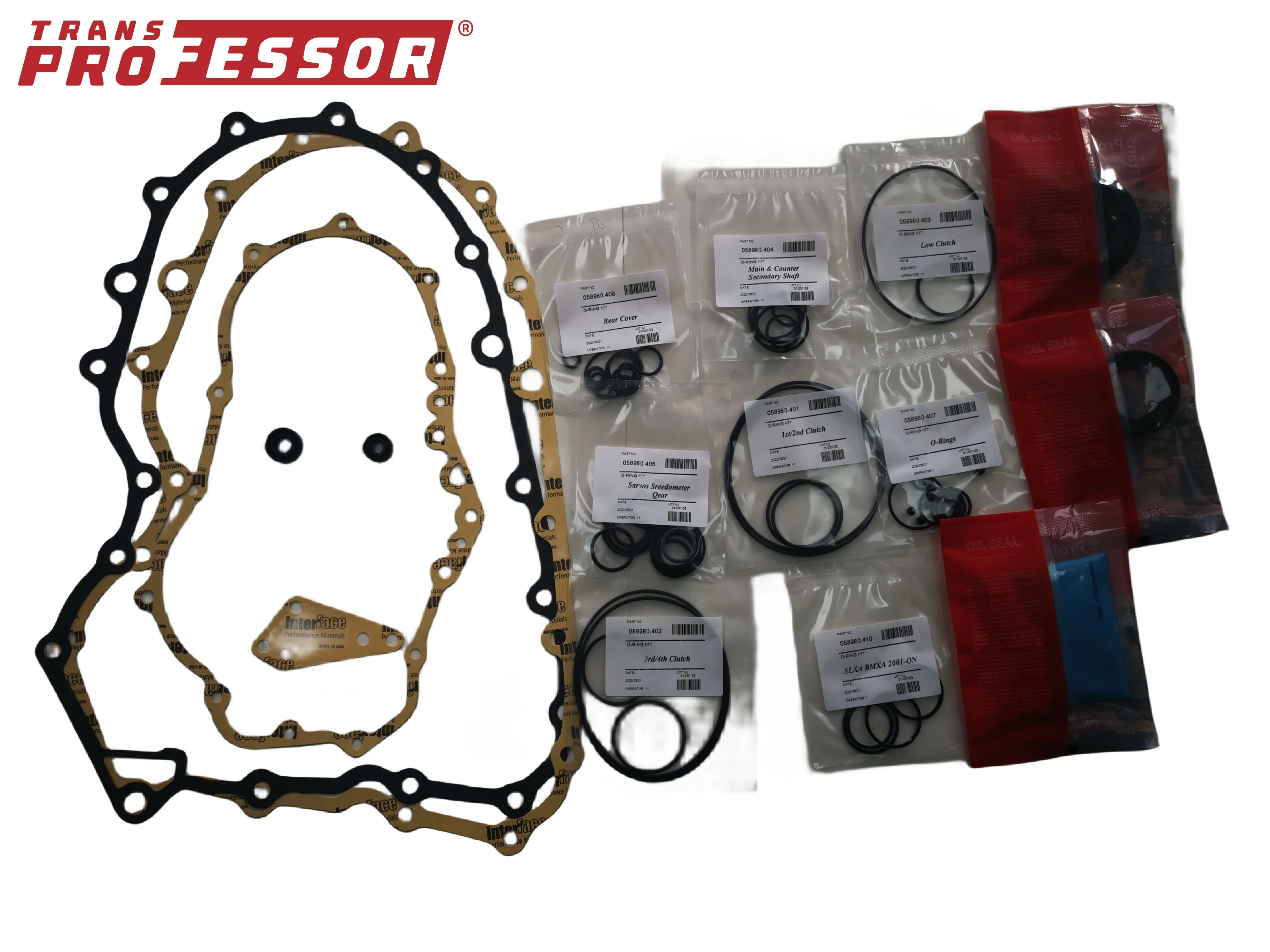 SLXA/BMXA/ES5 Automatic Transmission Repair Overhaul Kit for HONDA,TransProfessor OHK Gearbox Gaskes Oil Seals Car Accessories