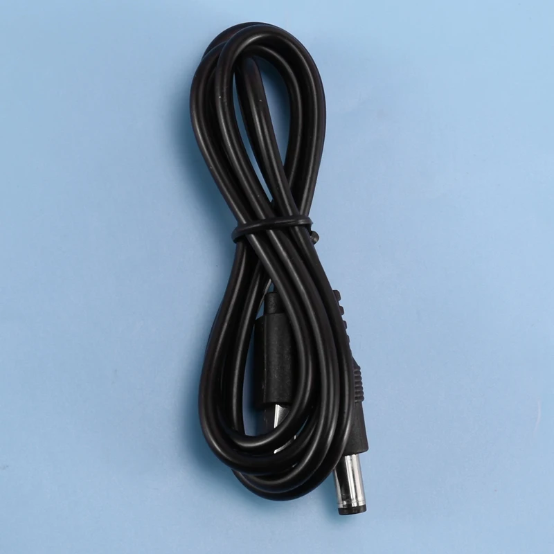 DC Power Cord USB To 5.5X2.1 Multifunctional Dc Interchangeable Plug Is Suitable For Laptops And Routers