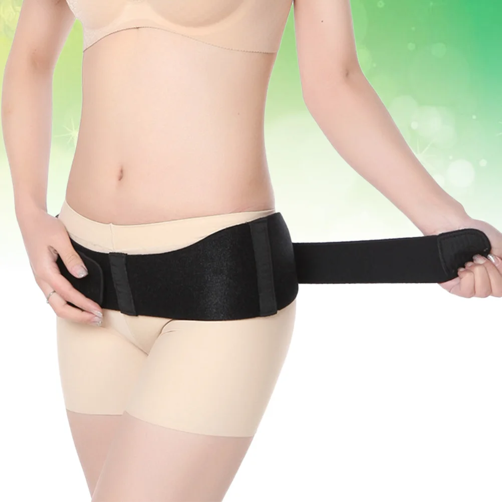 Postpartum bekkenbehandeling riem dames ademend comfortabele taille slanker heuplifter zwarte bekken bekkenbehandelingsriem