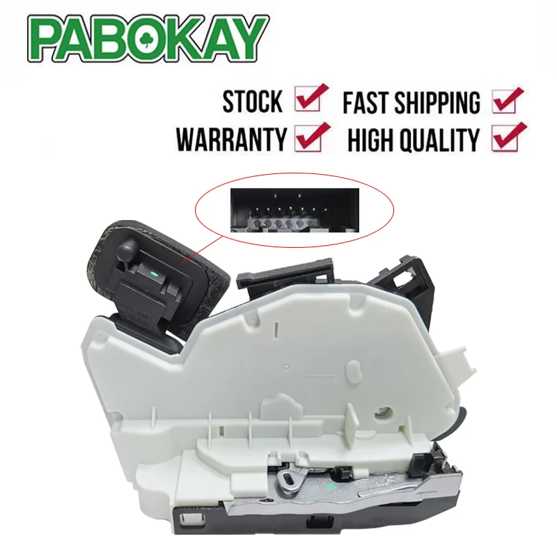 

FOR VW Golf MK6 MK7 Passat B7 Polo Skoda Yeti Door Lock Latch Actuator Driver Side Front right 6RD837016A 5K1837016B 5K1837016