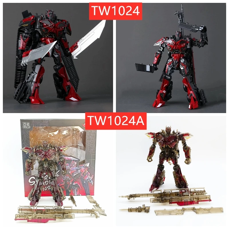 Figura de acción de Transformers TW-1024, Sentinel TW1024A, transparente, TW1024, KO SS, Robot de película, en STOCK