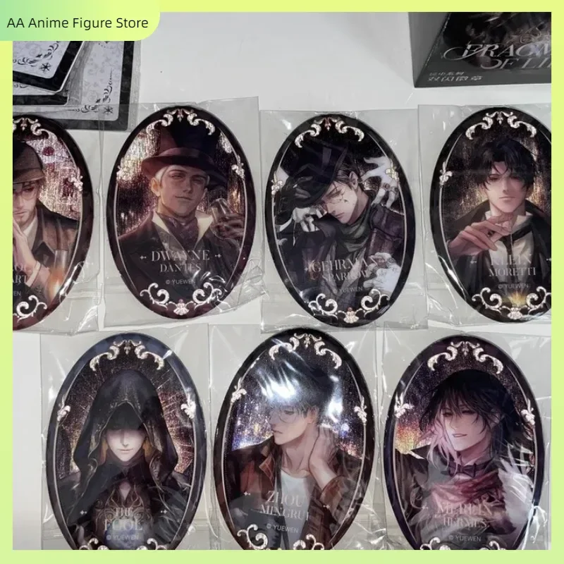 

Lord Of Mysteries Fragments Of Life Series Mirror Double Flash Badge Acg Goods Pendant For Collector Anime Figures Gift Toy