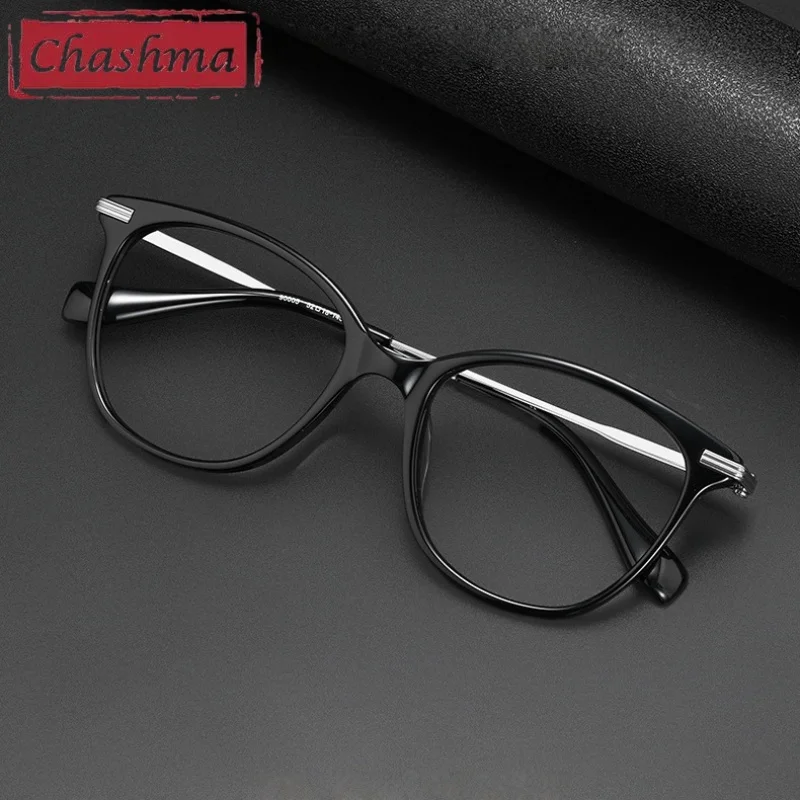 

Chashma Prescription Glasses Acetate Optical Crystal Light Teens Frames High End Women Recipe Spectacle Eyeglasses for Man