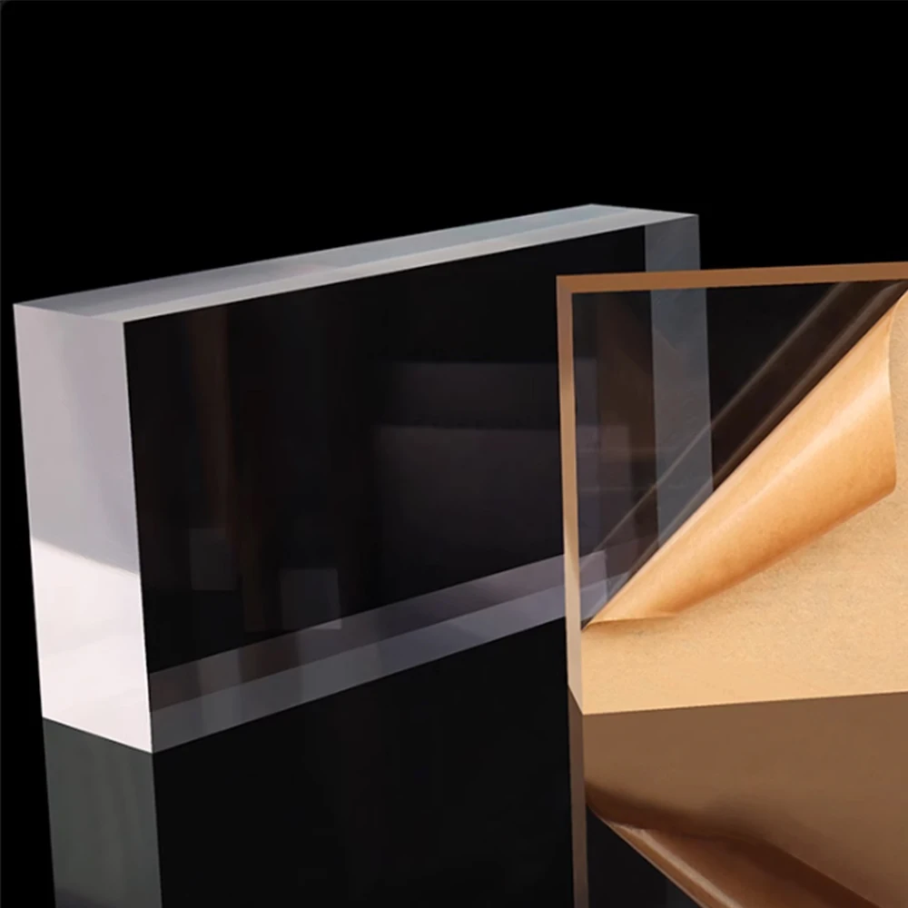 1Pcs Thicknes10mm-40mm High Transparent Plastic Sheet Clear Board For DIY Building Model Craft Picture Frame Processing 50*150mm