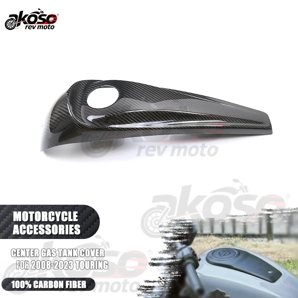 

Carbon Fiber Fuel Tank Cover For Harley Davidson Touring Electra Glides Street Road Trike 2008-2018 Motorcycle Accessories