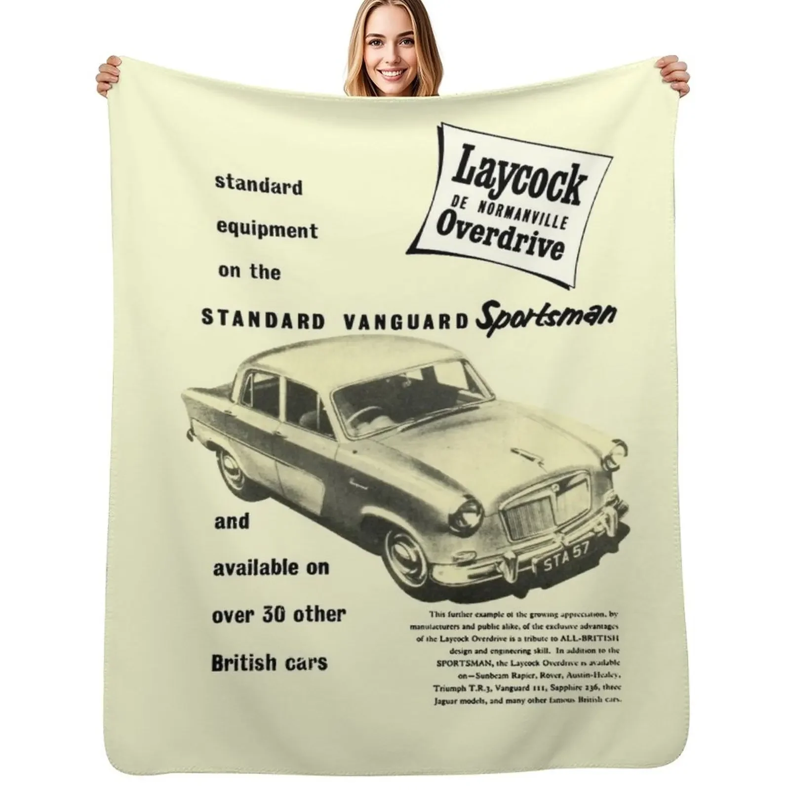 

STANDARD VANGUARD Throw Blanket Plaid blankets and throws Sleeping Bag Blanket