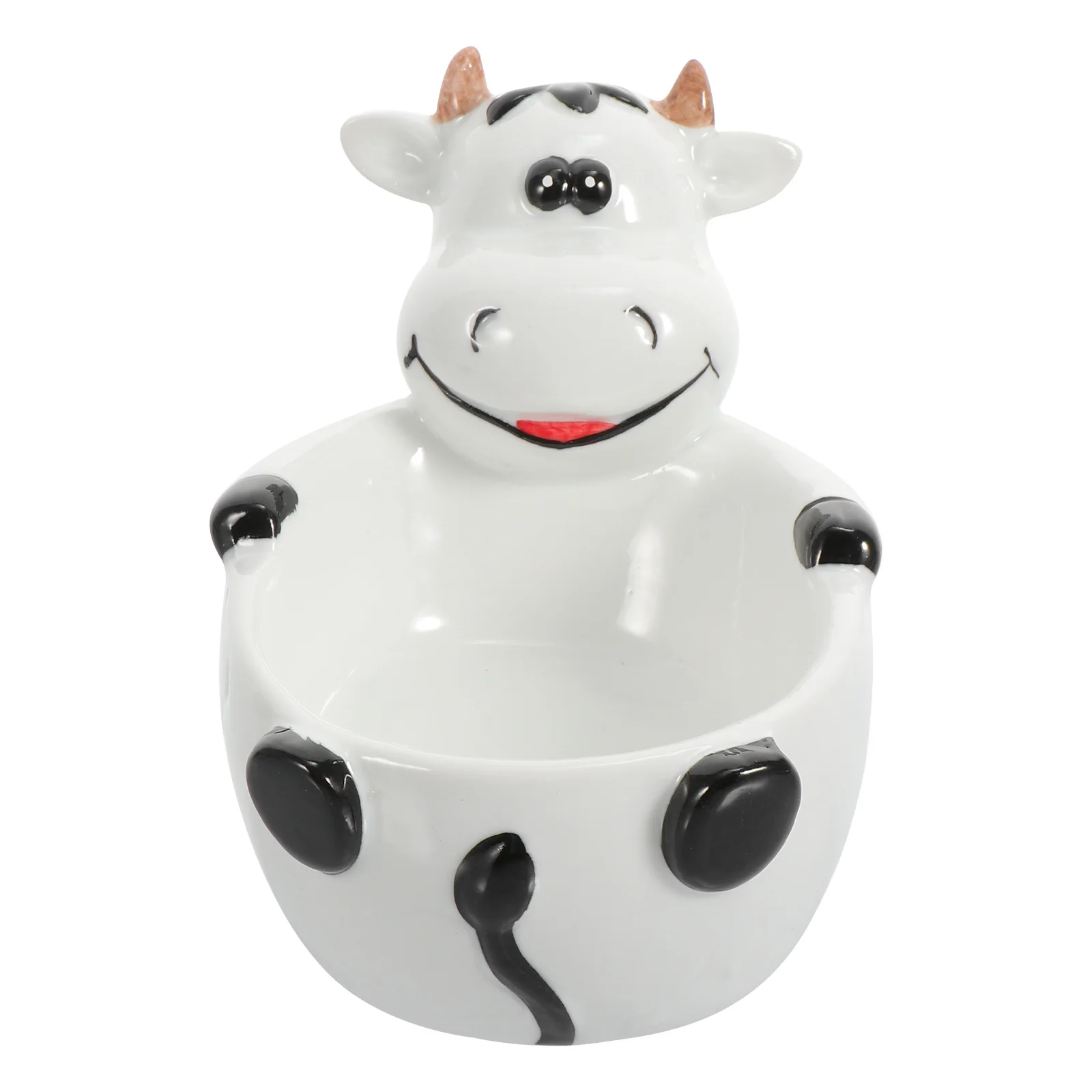 

1Pcs Children Ceramic Cartoon Animals Bowl Creative Soup Fruit Salad Dessert Bowl Kids Food Holder Food Holder