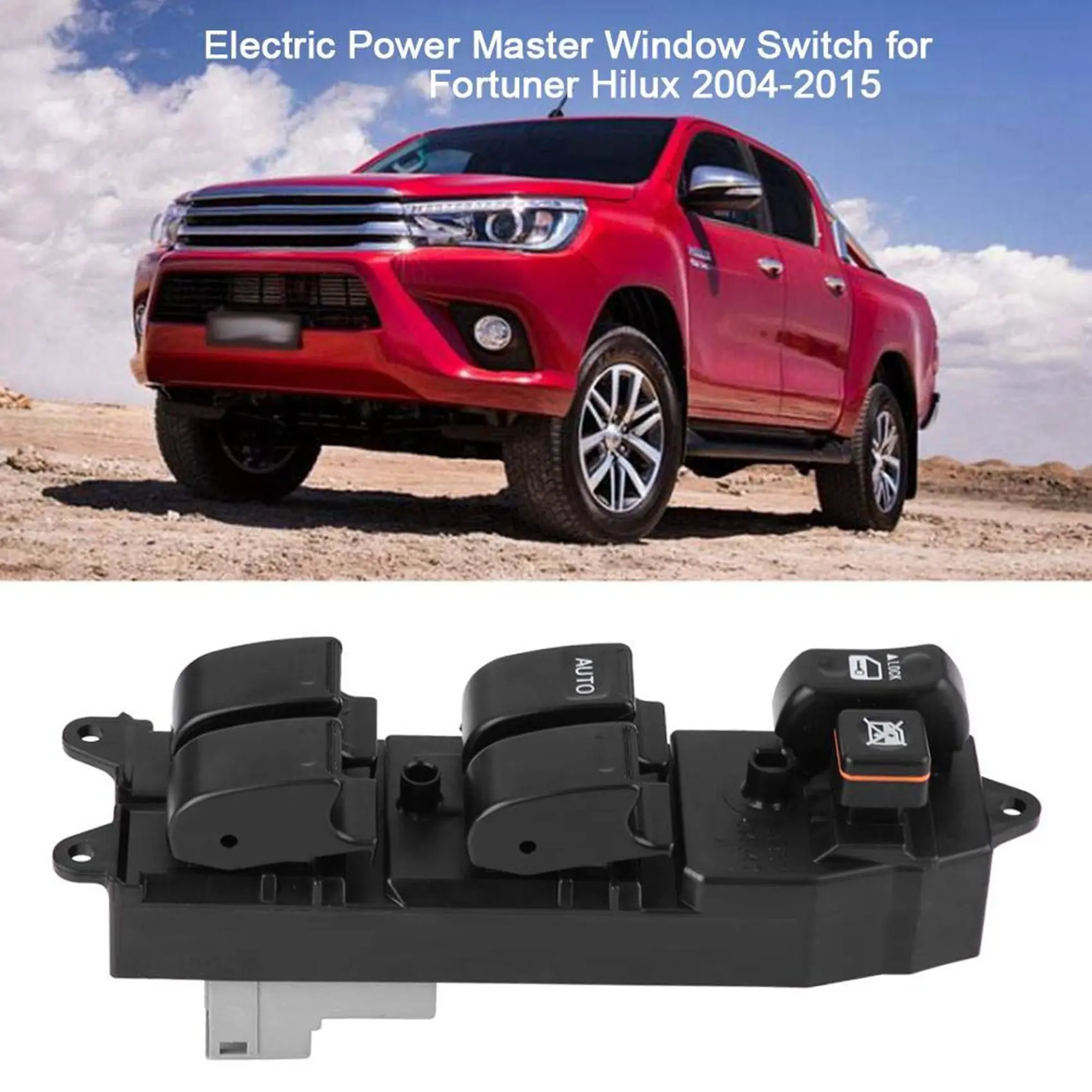 Window Switch Car Electric Power Master Window Switch for Toyota Fortuner Hilux 2004-2015 84820-0K100