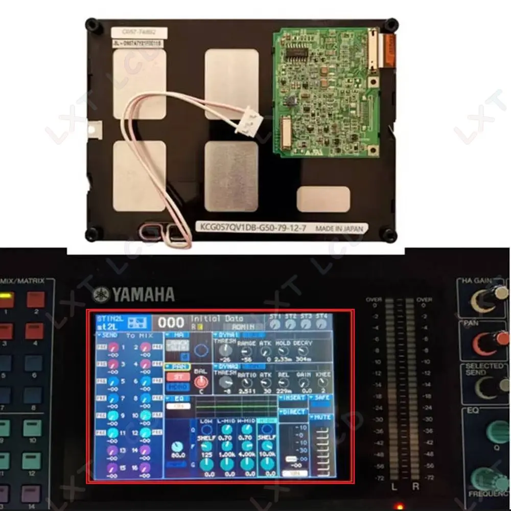 

Original 5.7 Inch LCD Display For Yamaha LS9 Motif XS8 Series Synthesizer Digital Mixing Consoles Matrix Screen Repair