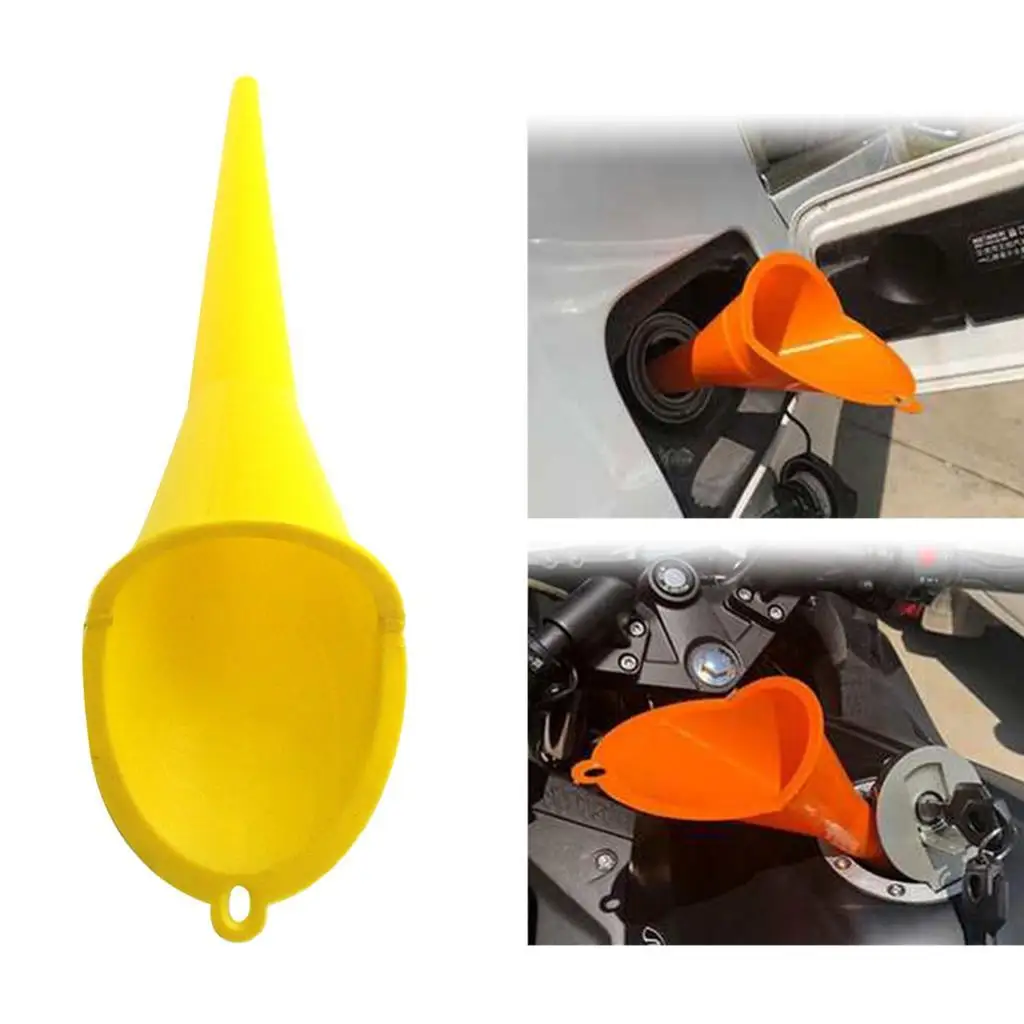 

Small Automotive Oil Funnel Coolant Plastic Robust Leak Free Kit for Motorbikes and Engine Oil Change