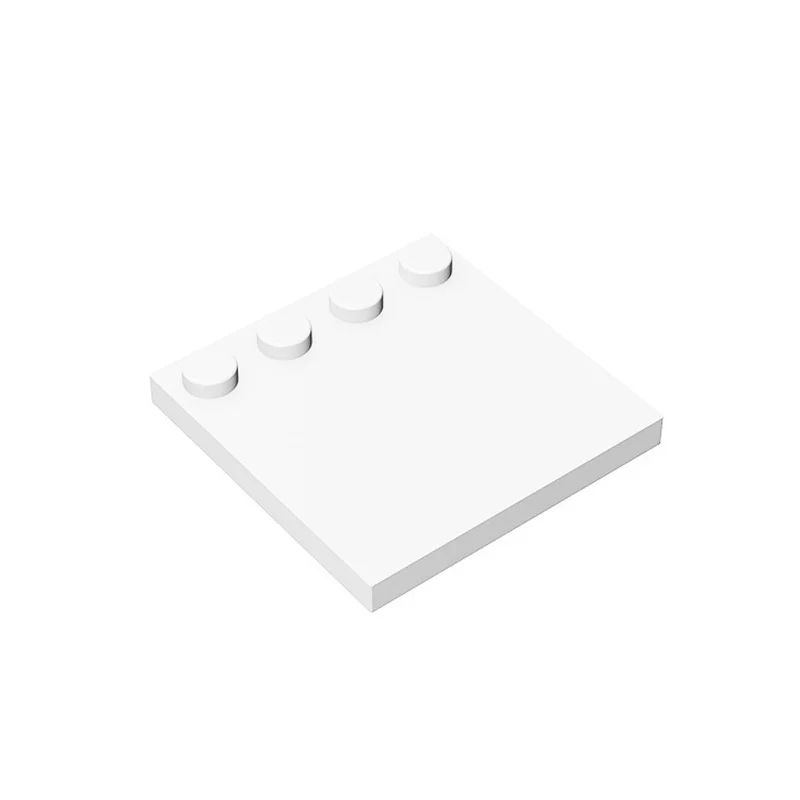 50pcs 6179 กระเบื้องดัดแปลง 4x4 Studs บนขอบอิฐคอลเลกชันจํานวนมาก Modular GBC ของเล่นสําหรับการวิเคราะห์ MOC 1 ชิ้นอาคารบล็อก
