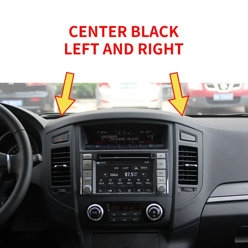 For Mitsubishi Pajero Montero V87 V93 V95 V97 V98 2007-2022 Car Dashboard Air Conditioner Air Outlet