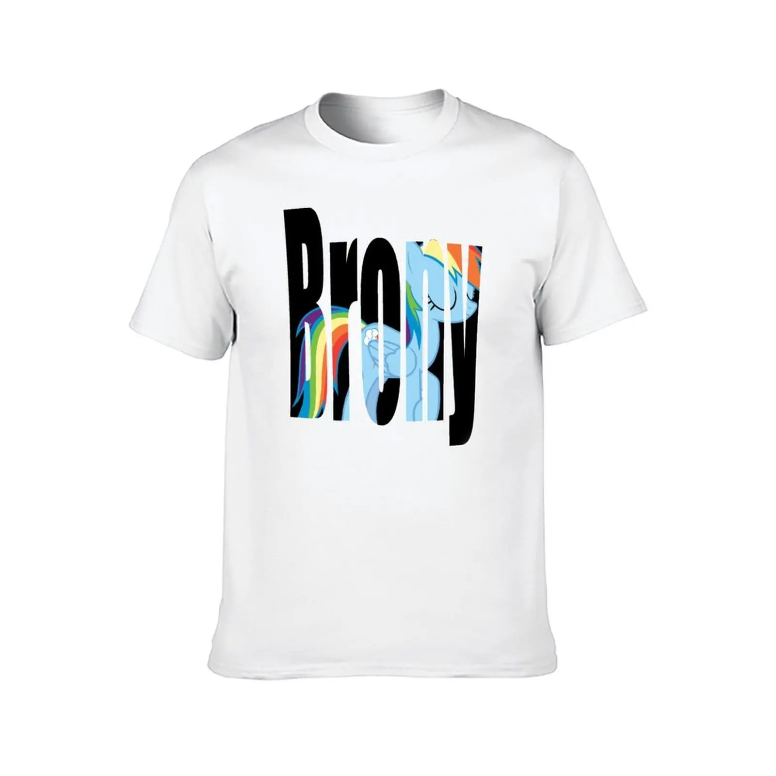 Brony T-Shirt t shirt man cotton graphic t shirts for man T-Shirt view 2