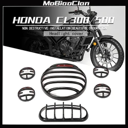 Per HONDA CL300/250 CL500 REBECMX 300/250 500 2020-2023 modello di moto nero opaco faro indicatori di direzione fanale posteriore Grill Coverf