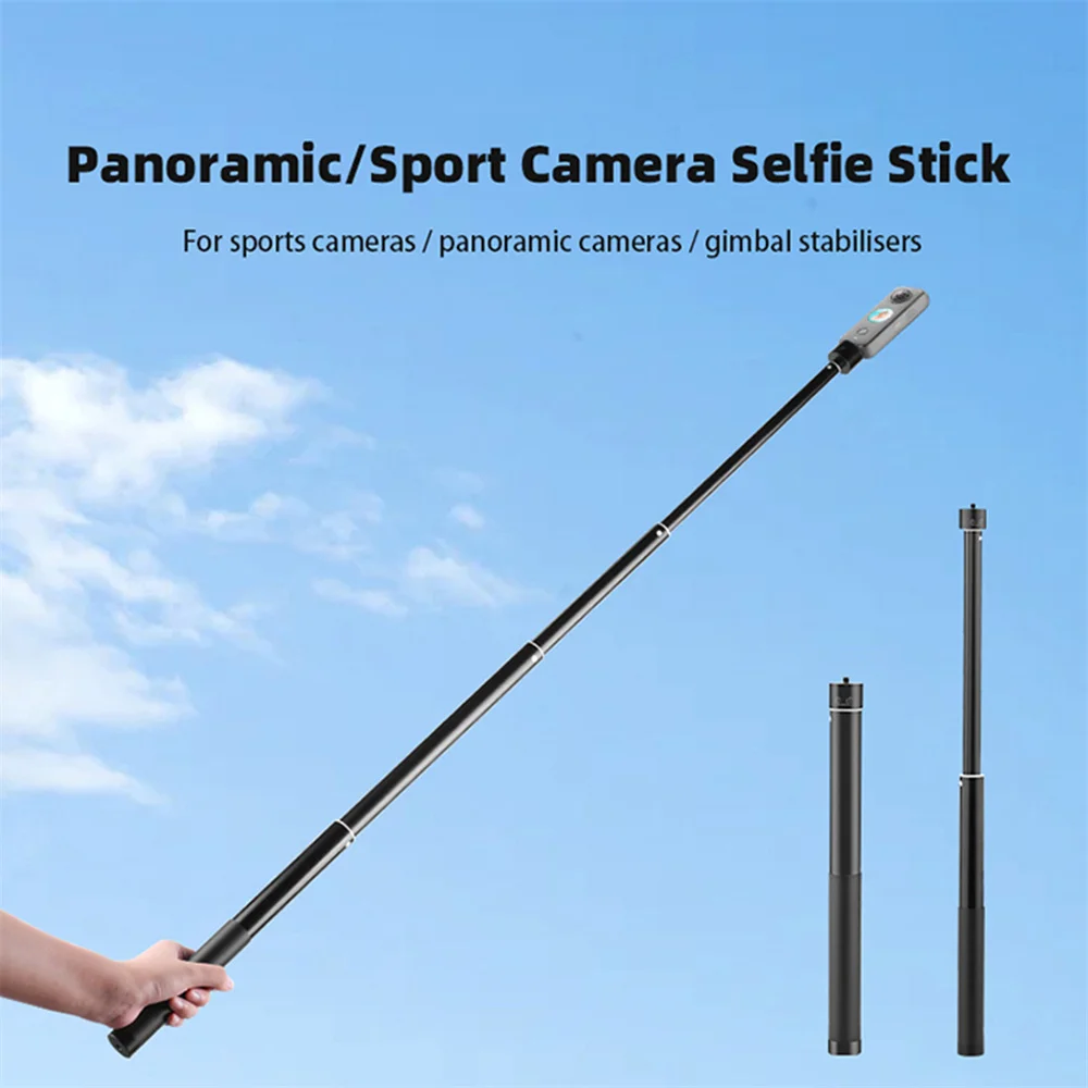 Universal 1.3m Extension Pole Selfie Stick Telescopic for Osmo Action/Osmo Pocket/Insta360 ONE Series Camera Gimbal Accessories