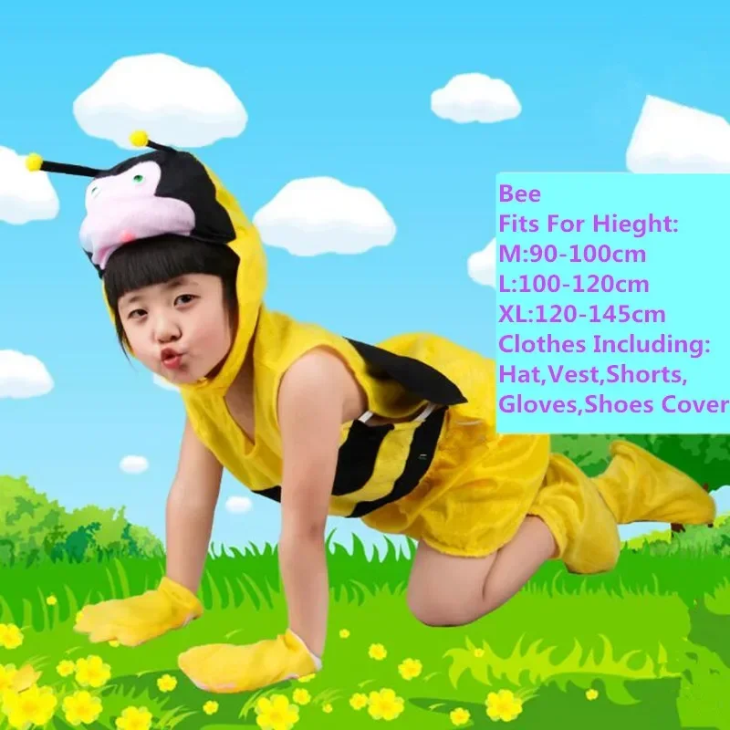 Cute Multiple Animal Costume Children Kids Boys Girls Summer Short Cosplay Costumes  Carnival Party Dress Halloween