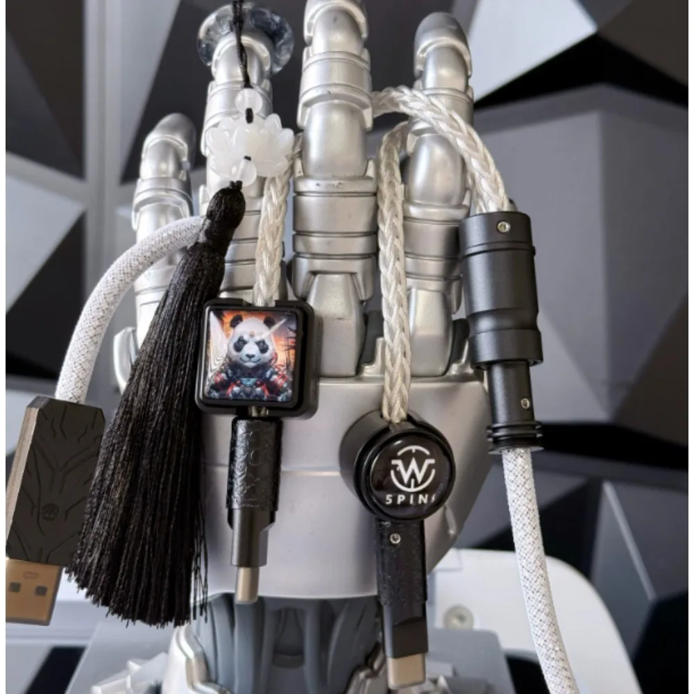 

Winshop Air Plug Cable Magnetic Axis Keyboard Mechanical Keyboard Accessory Double Head Series Dual-Use Cable FirstLine Desktop