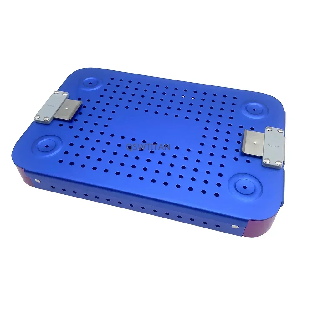 กล่องฆ่าเชื้อถาดฆ่าเชื้อกรณีกล่องอลูมิเนียมหม้อนึ่งฆ่าเชื้อเครื่องมือผ่าตัด