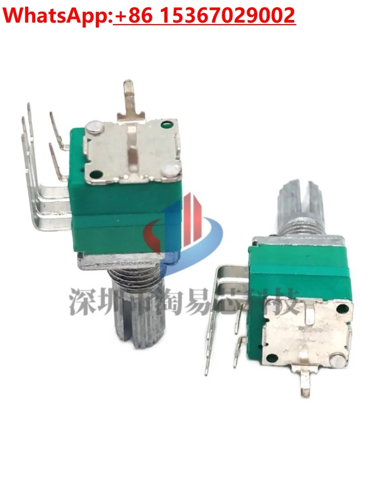 20Pcs RK097 vertical 5-pin single belt switch B103 B503 B100K power amplifier volume light adjustment potentiometer