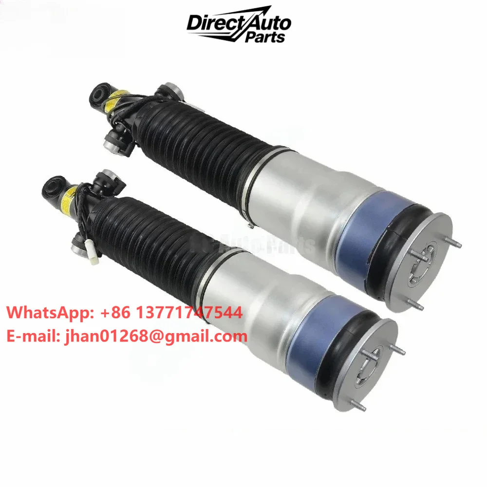 2pcs Rear Air Ride Air Spring Shock Absorber Suspension Air Strut Fit for BM W F01 F02 740li 750Li 760li 37126796929 37126796930