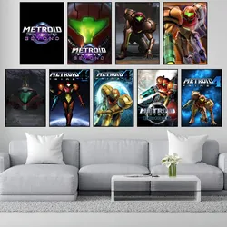 Game Metroid Prime 4 Beyond P Poster Prints Wall Sticker Room Decoration Painting Bedroom Living Office Home Self Adhesive