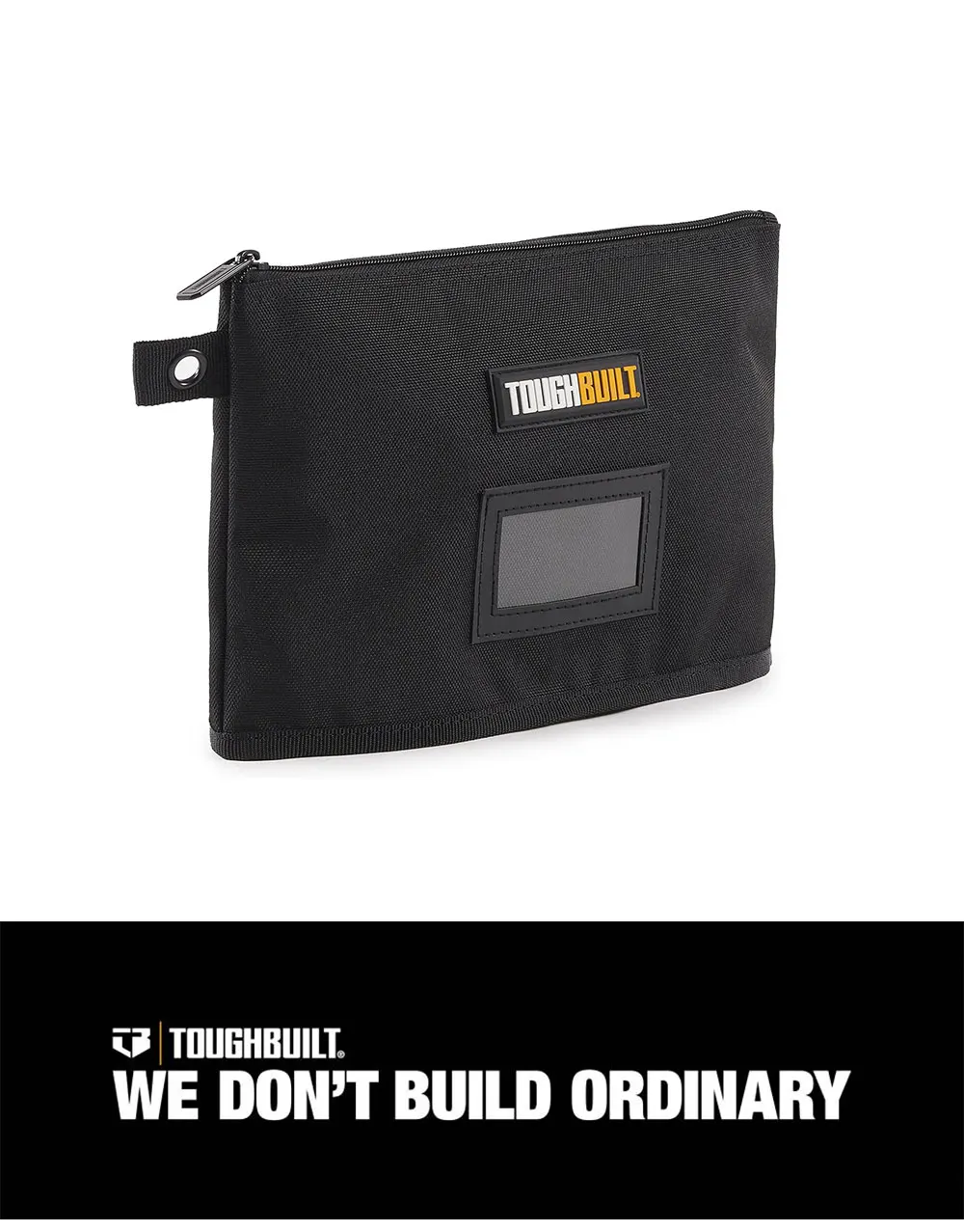 TOUGHBUILT Reißverschluss-Dokumententasche Verschleißfeste Stoff-Werkzeugtasche TB-95-12 – Detail 1