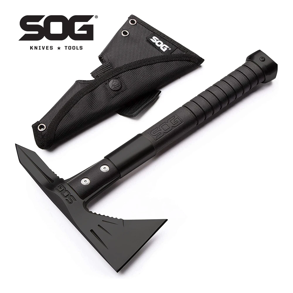 SOG Voodoo Hawk Mini Hatchet Survival Sports and Outdoor Camping Axes Jungle Hunting Cutting Firewood Axe with sheath Hand Tools