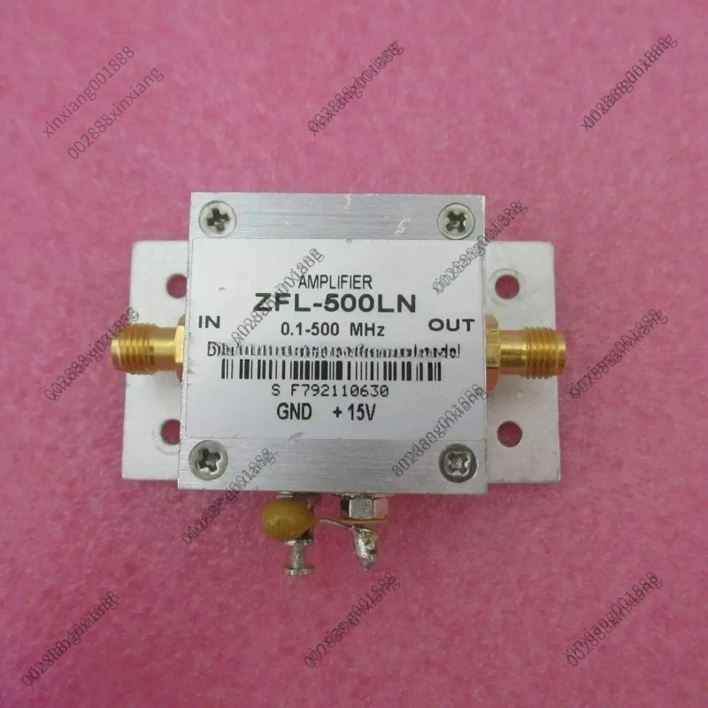 For MINI ZFL-500LN RF Low Noise Amplifier 0.1-500MHz 28dB Gain 5dBm Output NF:2.9dB