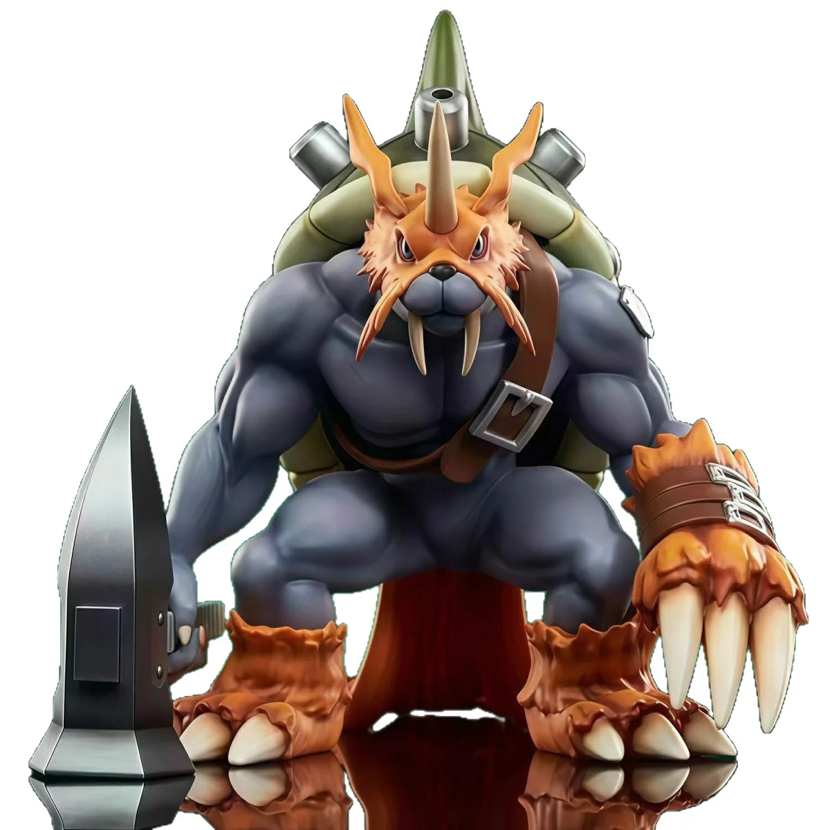 

Digimon Adventure Zudomon Figure PVC Statue Room Decoration Dolls Collection Model Boys Toys Kids Birthday Gifts