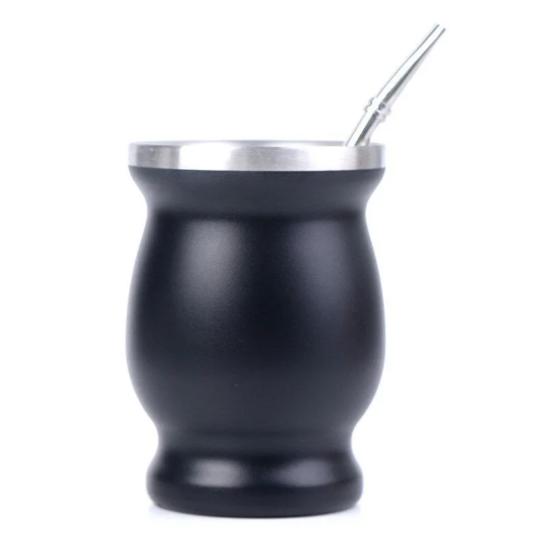 For 304 Stainless Steel Mate Cup, Red Wine Glass, Gourd Cup, Double-layer Thermal Insulation Cup