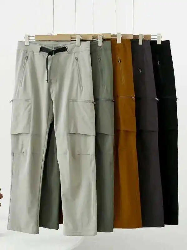 

Быстросохнущие дышащие мужские брюки для активного отдыха с 3D-кроем, прямые брюки для весны и лета, молодежные, повседневные, Vitali Sle