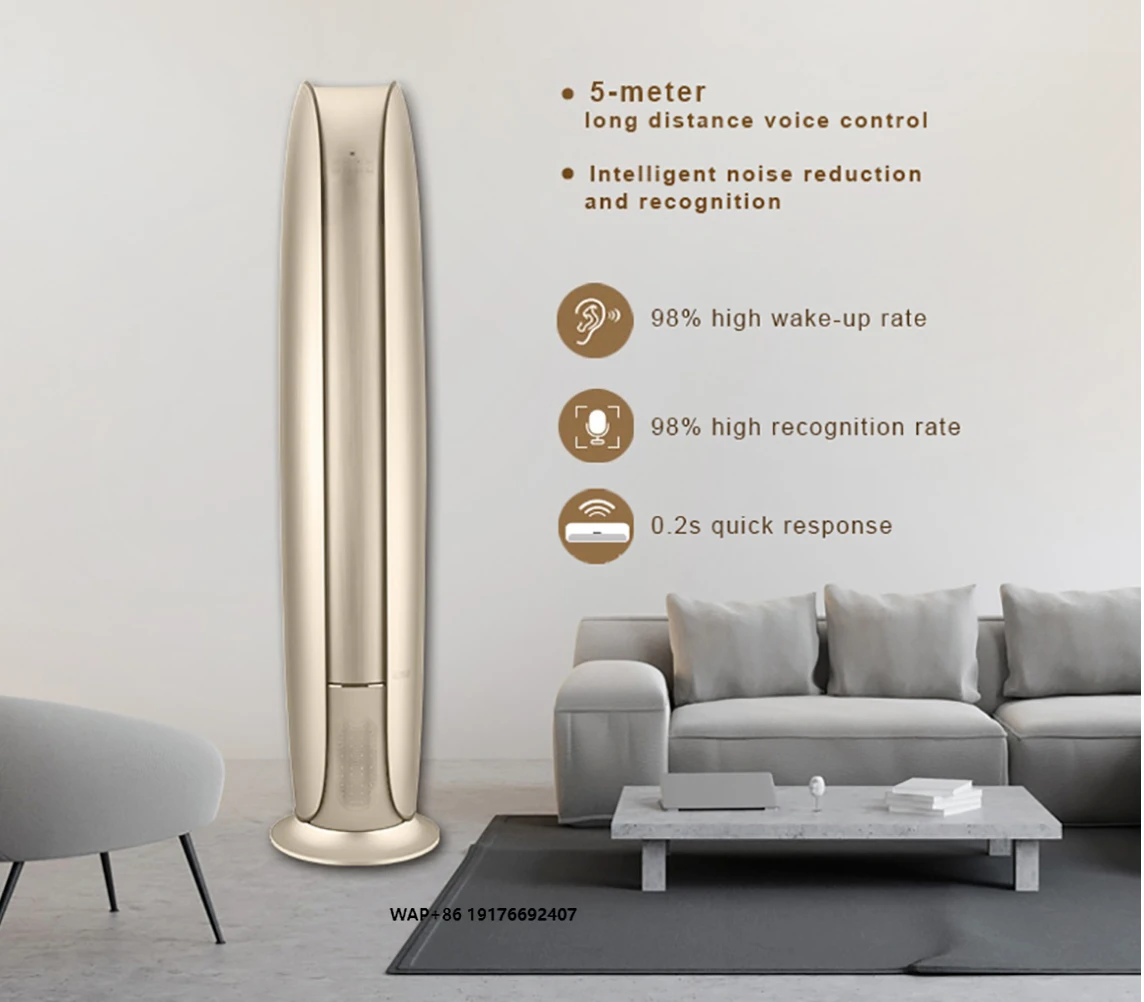 Floor Standing Air Conditioner High Efficiency Low Noise New Condition R32 Refrigerant 9000BTU for Cooling