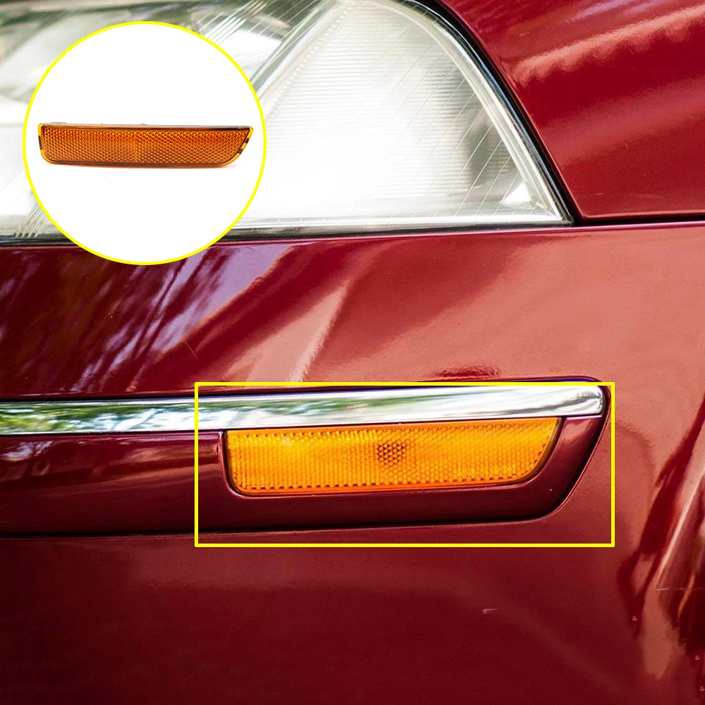 X Car Amber Front/Rear Bumper Side Marker Lights For Passat B5.5 2001-2005 Left Side Signal Lamp Automobiles, Parts & Accessor