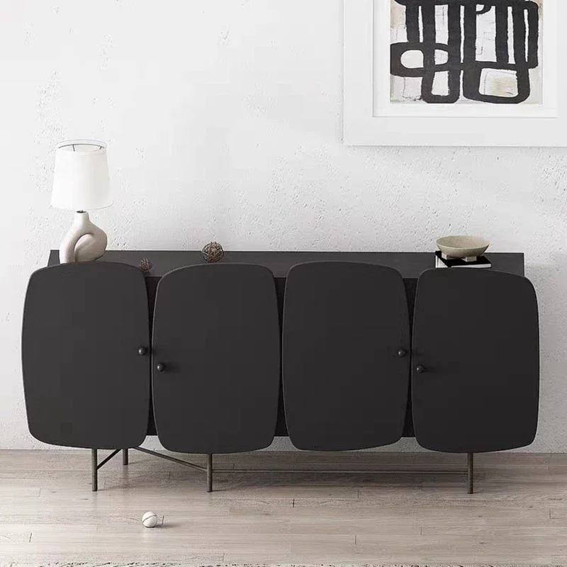 

Creative TV Table Side Cabinet Creative Household Living Room Cabinet Solid Wood Multi-Layer Board Beautiful Furniture