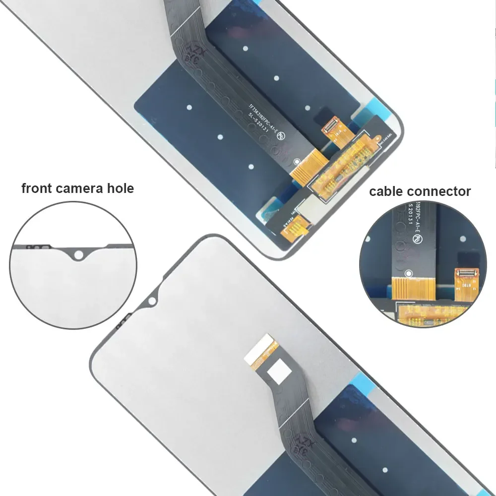Wyświetlacz LCD do Motorola Moto G8 Power Lite XT2055-2 z ekranem dotykowym i digitizerem, z ramką, do Motorola G8 Power Lite — zdjęcie produktu 5