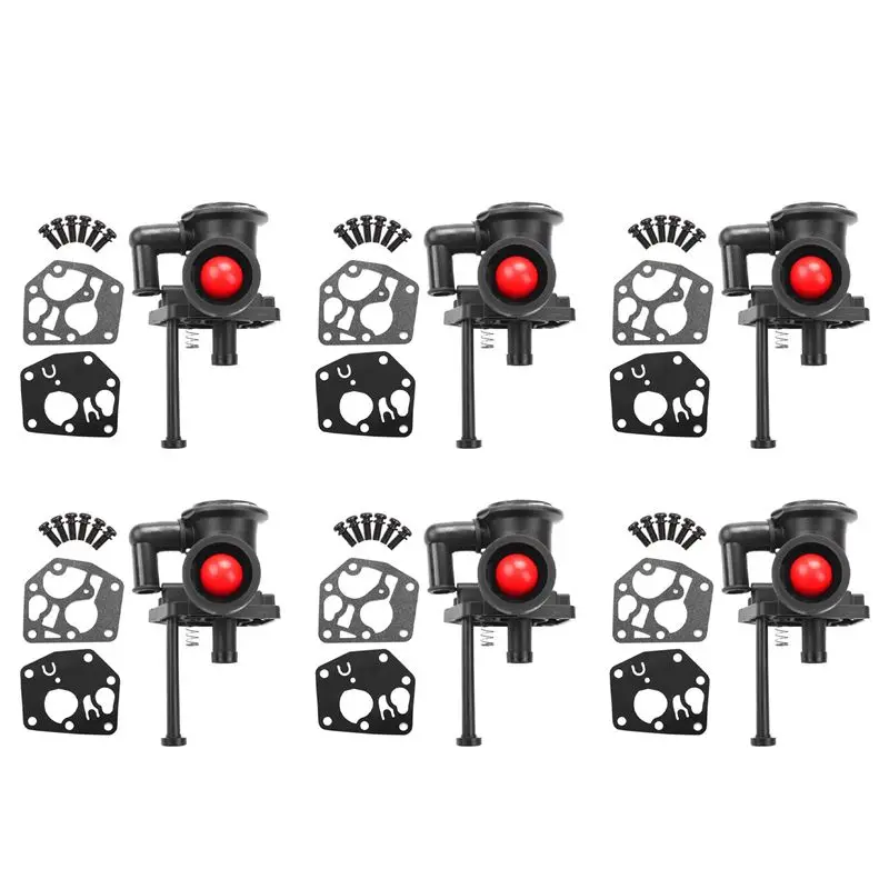 6X Carburetor Carb Kit For Briggs & Stratton Sprint Quattro Classic Engine 498809