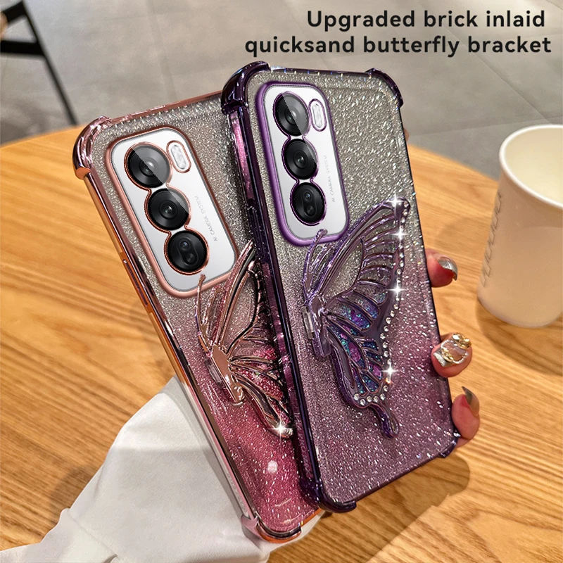 Glitter Shockproof Plating Qui - Oppo Reno 12 review and price