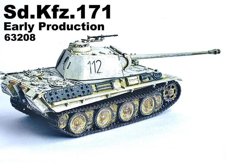 1/72 German DG63208 Sd.Kfz.171 G-type model early type  Finished product collection model